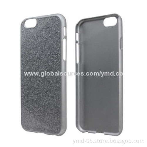 PC + Glitter Cases for iPhone 6 with Metallic UV Coating